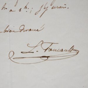 Léon Foucault invite à voir son pendule, au Panthéon