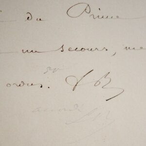 Louis Napoléon Bonaparte consent à aider la soeur de la nourrice du Prince