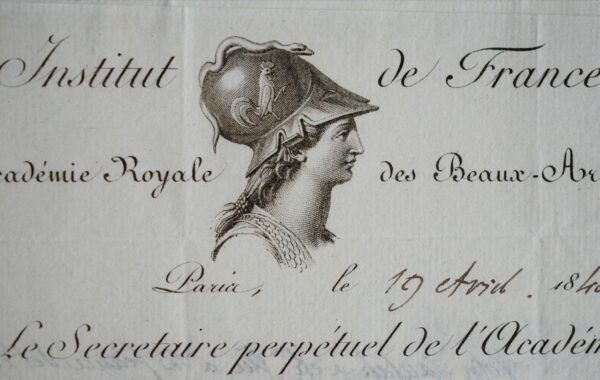 Raoul-Rochette adresse ses remarques à Émile Deschamps