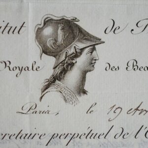 Raoul-Rochette adresse ses remarques à Émile Deschamps