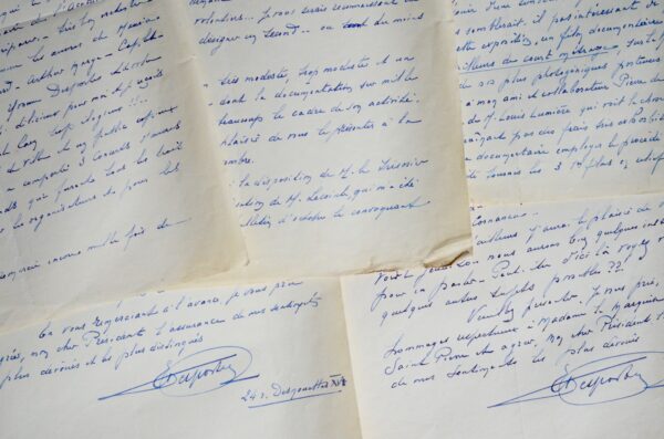 4 intéressantes lettres du compositeur normand Émile Desportes