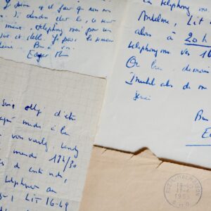 3 lettres d'Edgar Morin à Jacques Brenner