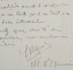 Louis Blériot rédige un mémoire "pour notre chère École Centrale"