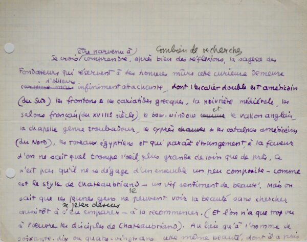 Réflexions de Jean Paulhan sur la beauté