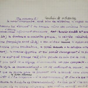 Réflexions de Jean Paulhan sur la beauté