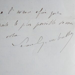 Gambetta souhaite la condamantion à mort de Bazaine et la revanche