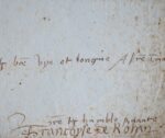 Lettre de détresse de l'abbesse de Fontevraud, Françoise de Rohan "nous allons mourir de faim"