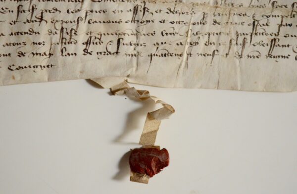 Mandement de Charles VI sur l'observance "des paiz de Poictou et comté de la Marche"