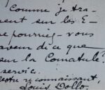 Le paléontologue belge Dollo travaille sur les Echinodermes (étoiles de mer)