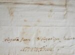 Précieuse lettre codée de Villeroy à Henri III, lors de la négociation de la paix de Bergerac