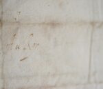 Précieuse lettre codée de Villeroy à Henri III, lors de la négociation de la paix de Bergerac