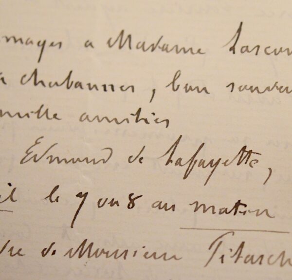 Onze lettres de parlementaires de Haute-Loire à Mercier de Lacombe