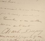 Onze lettres de parlementaires de Haute-Loire à Mercier de Lacombe