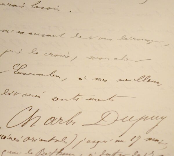 Onze lettres de parlementaires de Haute-Loire à Mercier de Lacombe