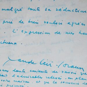 Lévi-Strauss renonce à acheter une propriété dans l'Aube