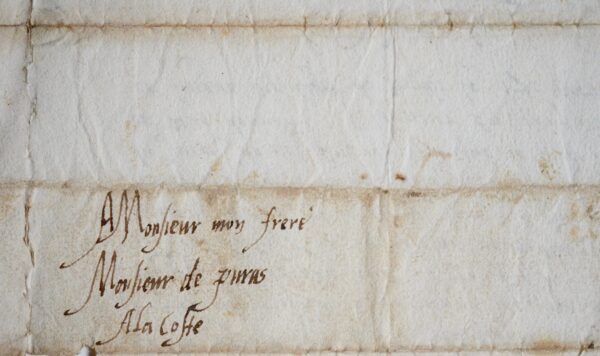 Lesdiguières s'adresse à d'Ornano pendant un siège contre le duc de Savoie