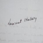 Belle correspondance de Laurent Hallier, évoquant son frère, Jean-Edern Hallier