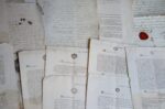 20 documents anciens XVIIIe-XIXe sur l'Aveyron dont sériciculture