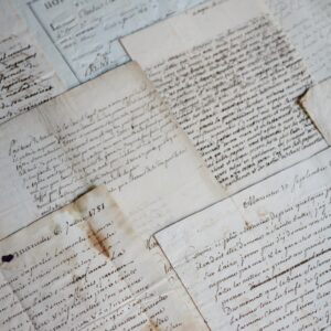 Ensemble de 5 documents relatifs aux Alpes de Haute-Provence, au XVIIIe siècle.