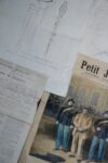 Rare ensemble de documents sur le procès de Caserio, l'assassin du président Sadi Carnot