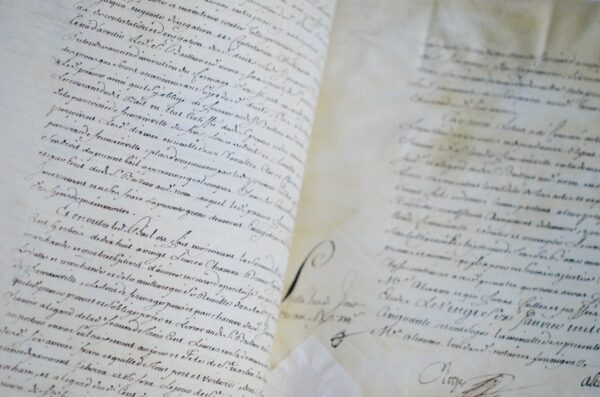 Deux documents XVIIIe sur le Val d'Oise (L'Île-Adam et Frémainville)