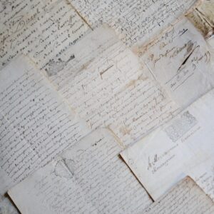 10 manuscrits XVIIe-XVIIIe sur les seigneurs de La Brousse, en Poitou