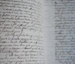 1759 : mémoire manuscrit sur la situation catastrophique de la Martinique