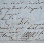 Après le 9-thermidor, le général Meyer demande sa réintégration