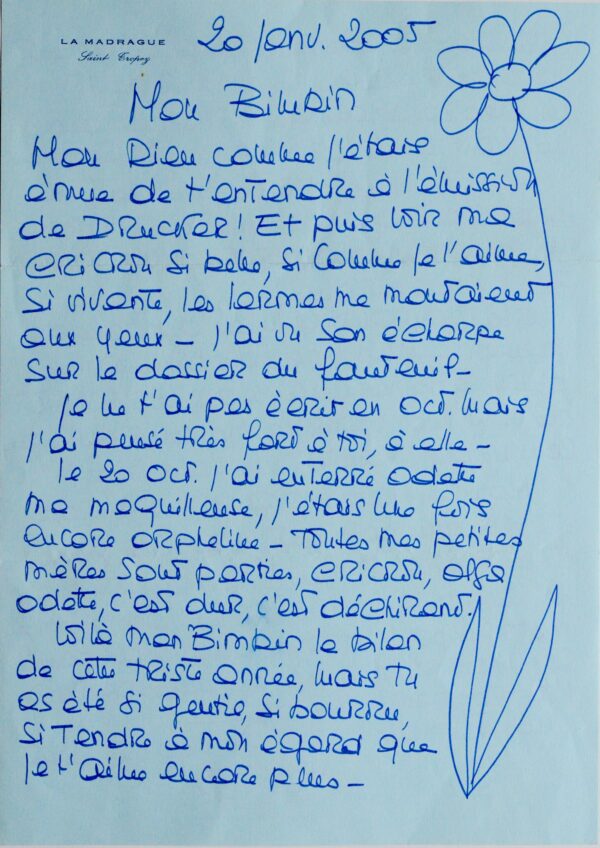 Belle lettre de Brigitte Bardot à Roger Hanin : "La planète semble se venger de toutes les dépravations que l'être humain lui fait subir"