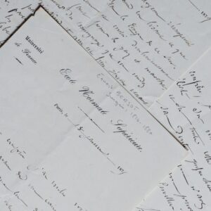 Ernest Bersot satisfait de sa direction à l'École Normale Supérieure