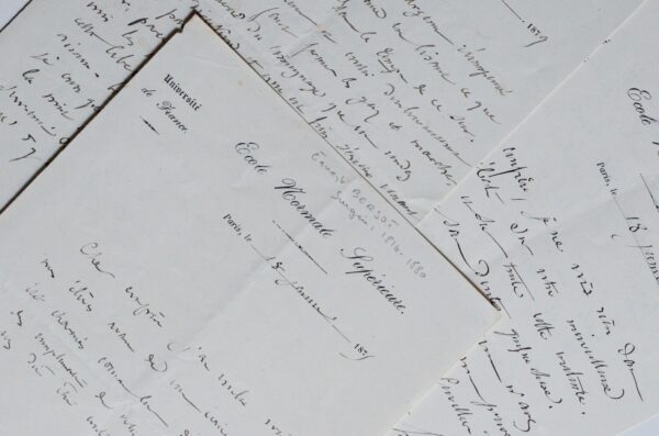 Ernest Bersot satisfait de sa direction à l'École Normale Supérieure