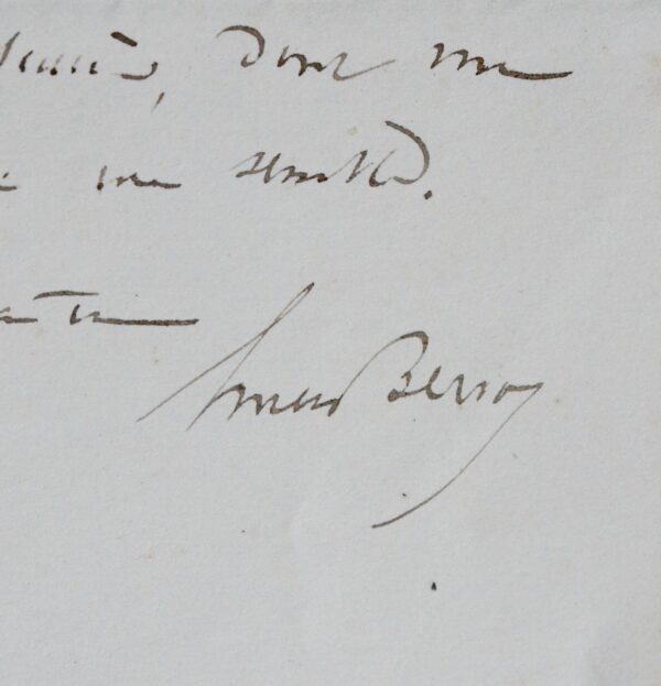 Ernest Bersot satisfait de sa direction à l'École Normale Supérieure