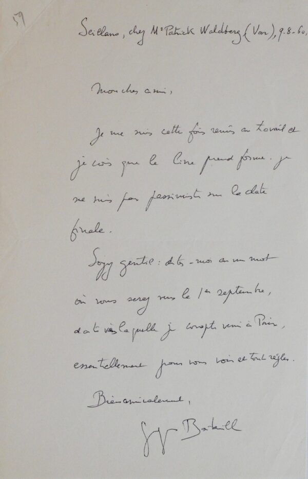 Georges Bataille & Les Larmes d'Éros : "Je me suis cette fois remis au travail et le livre prend forme"