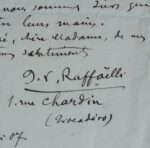 Raffaëlli invite Julia Pissarro à sauver de la ruine la veuve de Stanislas Lépine