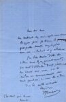 Lettre inédite de Flaubert