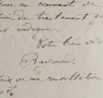 Le neurologue Fulgence Raymond décrit à Charcot un traitement contre la maladie de Ménière