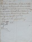 Quittance autographe de Charles de Sévigné, fils de la Marquise