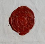 Laissez-passer signé de François Adhémar de Monteil de Grignan, gendre de Madame de Sévigné