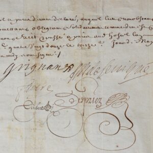 Françoise de Sévigné et François de Grignan lourdement endettés