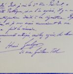 4 lettres du latiniste et helléniste Henri Goelzer