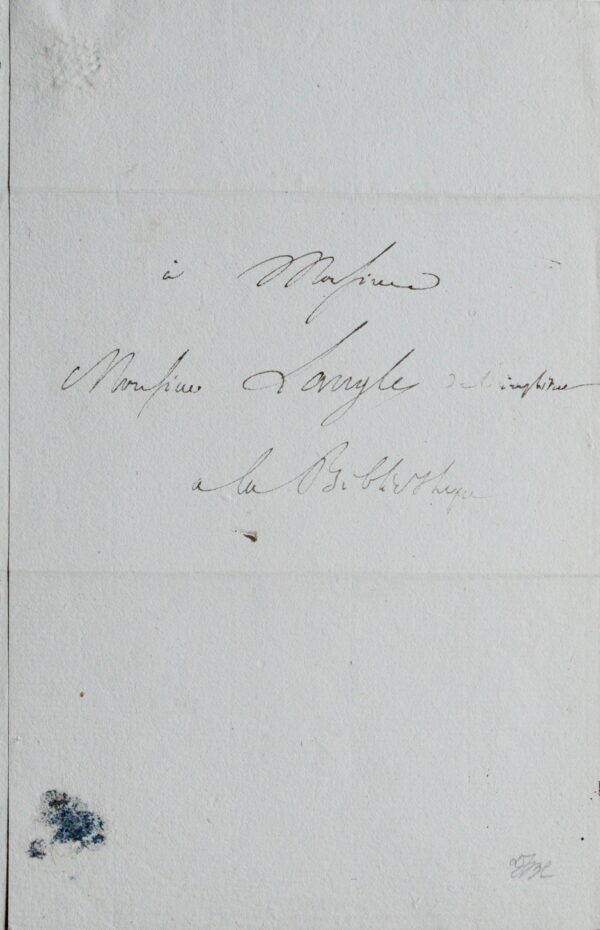 Le sinologue De Guignes fait part de ses doutes à Langlès à propos du dictionnaire de chinois d'Abel-Rémusat