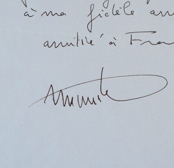 2 lettres de Marcel Maréchal à Pierre Dux