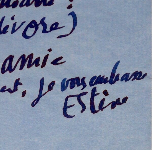 "La peinture me dévore" affirme Maurice Estève qui s'est remis à la lithographie