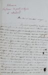 Lettre du paléontologue Juan Vilanova à Is. Geoffroy Saint-Hilaire au sujet de l'Aepyornis