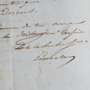 Lamartine, alors à Florence, défend âprement ses terres