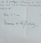 Le philosophe Hermann von Keyserling revient au paradis terrestre : Belle-Île-en-Mer