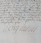 Henri Ier d'Albret reçoit 1000 livres du juge-mage de Foix