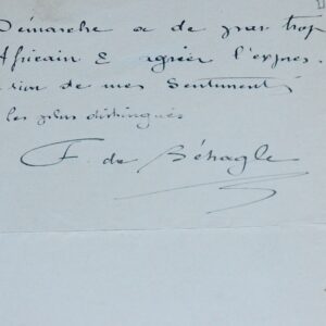 L'explorateur Ferdinand de Béhagle va rencontrer le naturaliste Paul Vuillot à Paris
