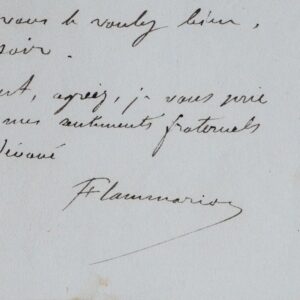 L'astronome Camille Flammarion se rend au Comité spirite