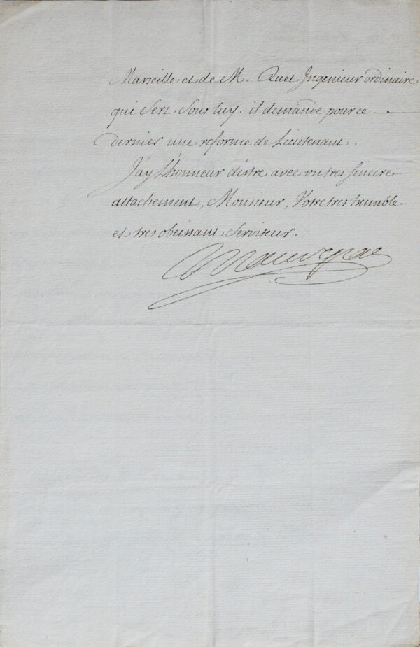 Maillebois, d'Argenson et Maurepas oeuvrent à la restauration du Château d'If